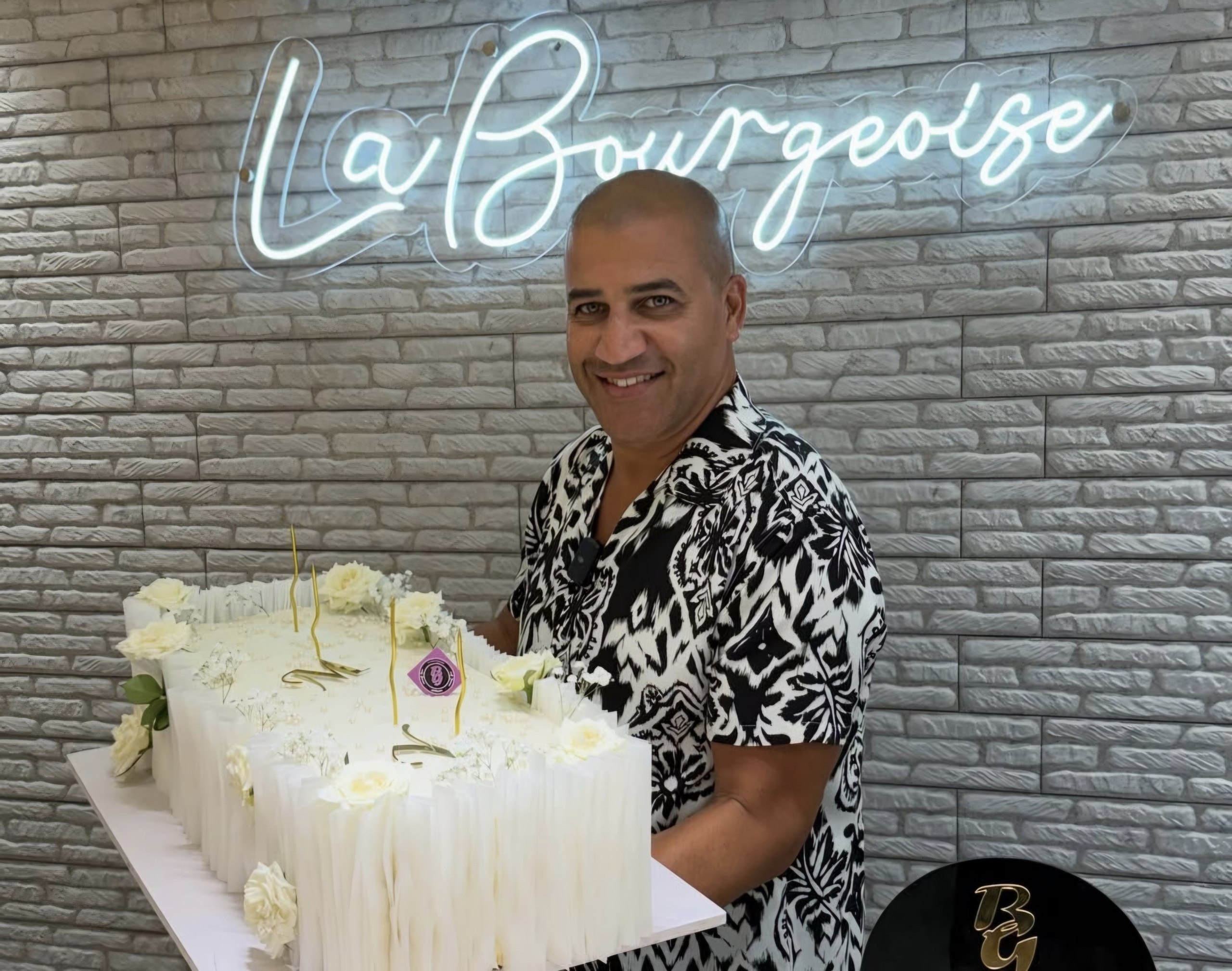 La propriétaire de la Pâtisserie La Bourgeoise